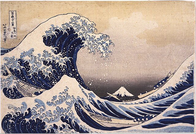 Die große Welle vor Kanagawa by Katsushika Hokusai